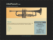 Tablet Screenshot of johnpiazzajr.com
